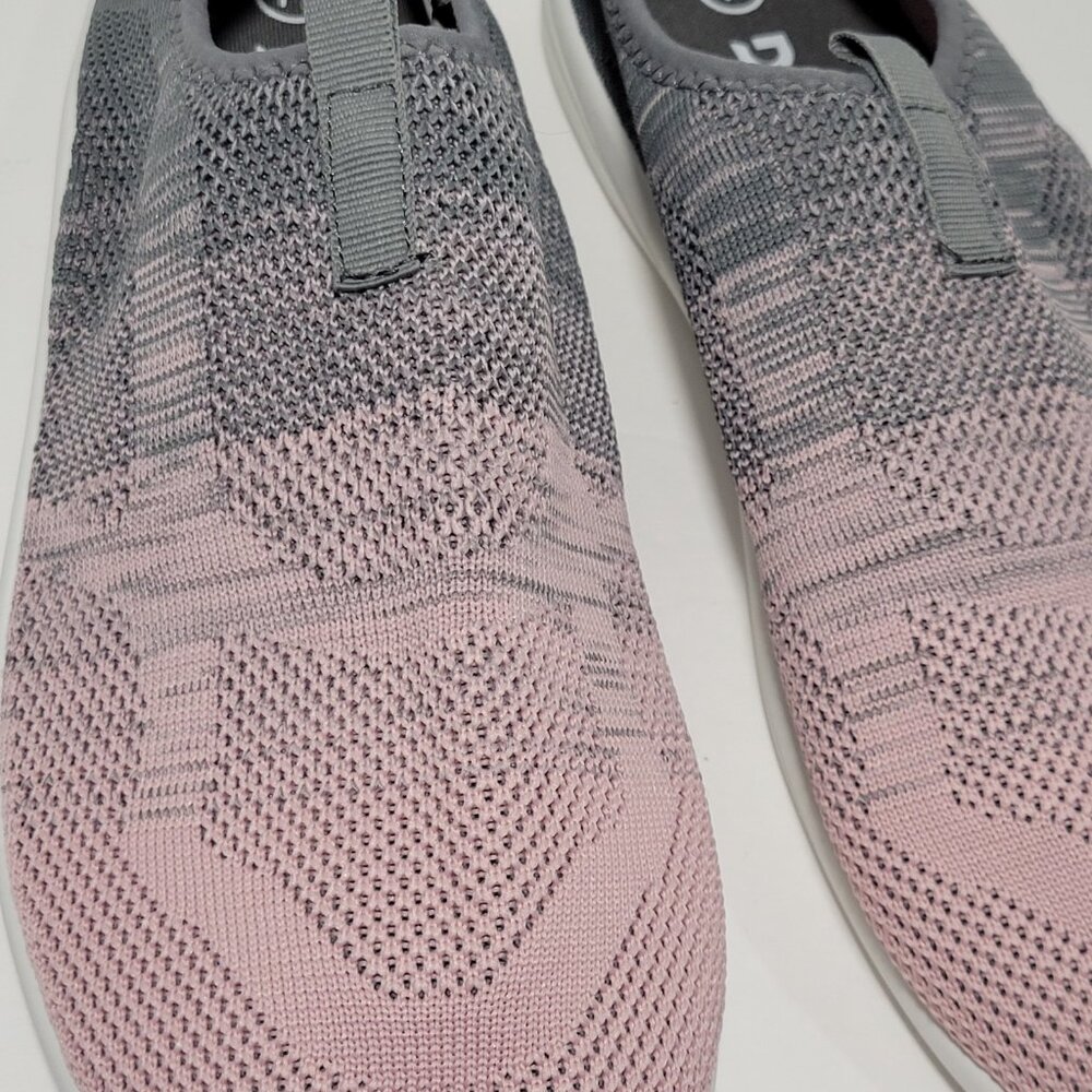 DSG Knit Water Shoes Women Size 11 Slip On Pink Gray Ombre Beach Pool Cruise NEW - Picture 11 of 12